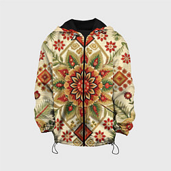 Детская куртка Русские классические узоры и орнамент
