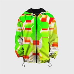 Детская куртка Кислотные соты