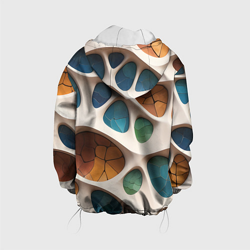 Детская куртка Вдохновлено Антонио Гауди / 3D-Белый – фото 2