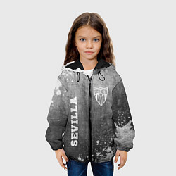 Куртка с капюшоном детская Sevilla - grey gradient вертикально, цвет: 3D-черный — фото 2