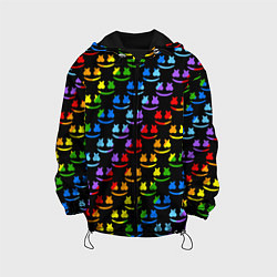 Детская куртка Marshmello pattern neon