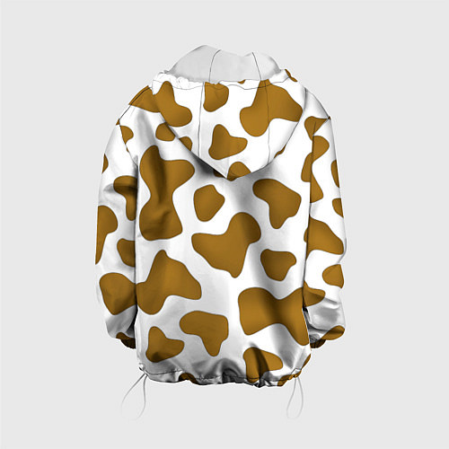 Детская куртка Пятна коровы / 3D-Белый – фото 2