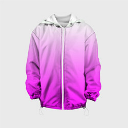 Детская куртка Gradient color pink