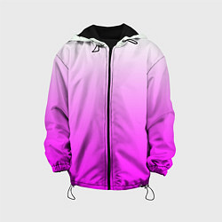 Детская куртка Gradient color pink