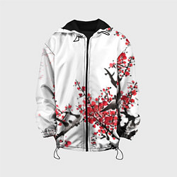 Детская куртка Китайский стиль - слива