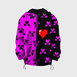 Детская куртка Minecraft love game