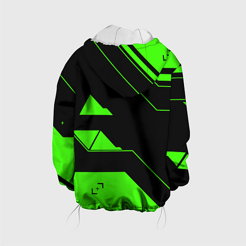Детская куртка Razer geometry game / 3D-Белый – фото 2