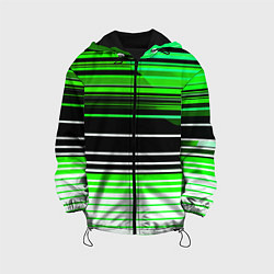 Детская куртка Разноцветные вертикальные линии