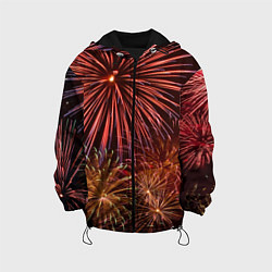 Детская куртка Яркий красочный фейерверк