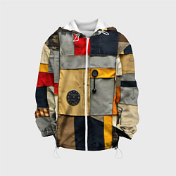 Детская куртка Ретро пэчворк