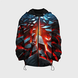 Детская куртка Черные слитки над лавой