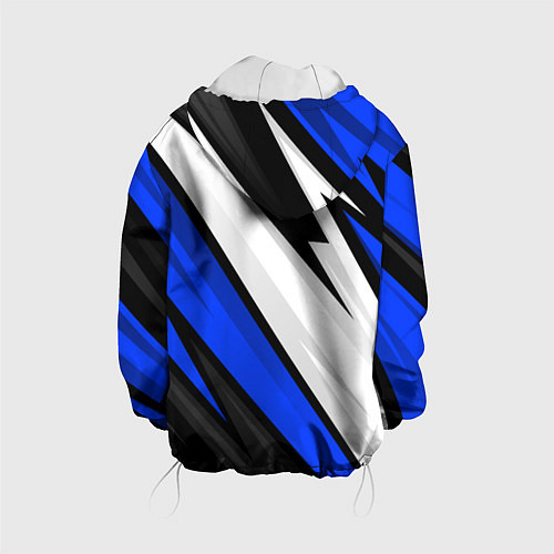 Детская куртка Exeed - blue sport / 3D-Белый – фото 2