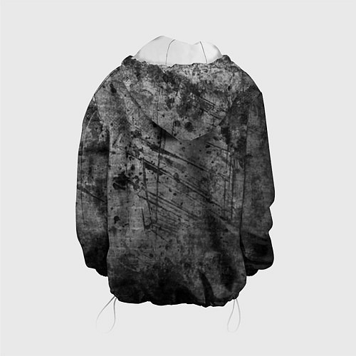 Детская куртка Абстракция - grunge break / 3D-Белый – фото 2