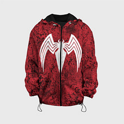 Детская куртка Знак венома на красном