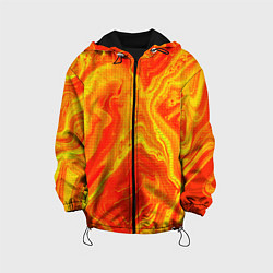 Детская куртка Огненный жёлто-красный