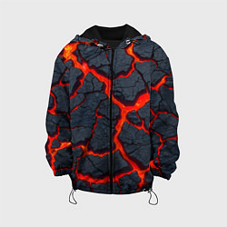 Детская куртка Текущая в породе лава