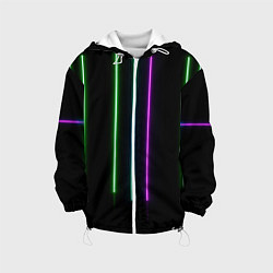 Детская куртка Neon stripes