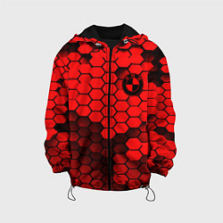 Детская куртка BMW карбоновая абстракция