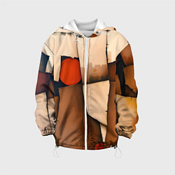 Детская куртка Фрагментированная композиция