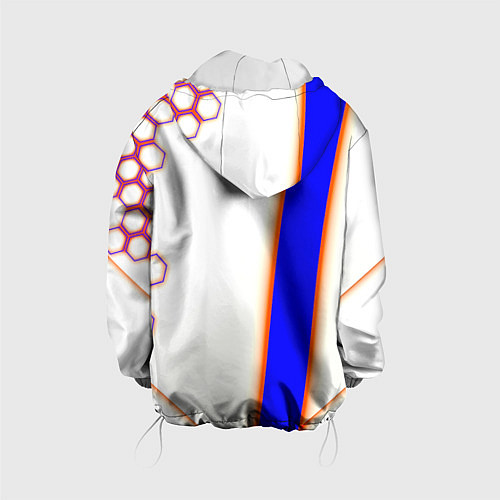 Детская куртка Borussia geometry sport / 3D-Белый – фото 2