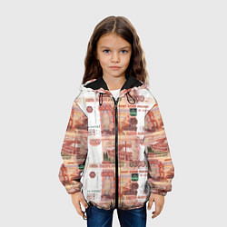 Куртка с капюшоном детская 5 000 рублей, цвет: 3D-черный — фото 2