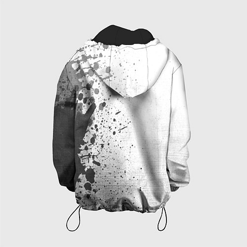 Детская куртка Citroen - white gradient по-вертикали / 3D-Черный – фото 2