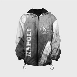 Куртка с капюшоном детская Napoli - grey gradient вертикально, цвет: 3D-черный