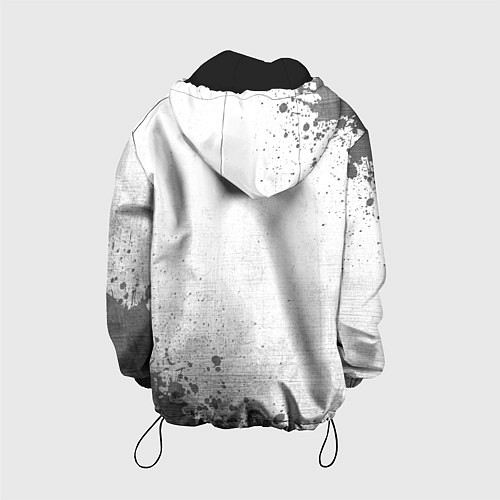 Детская куртка Infiniti - white gradient вертикально / 3D-Черный – фото 2