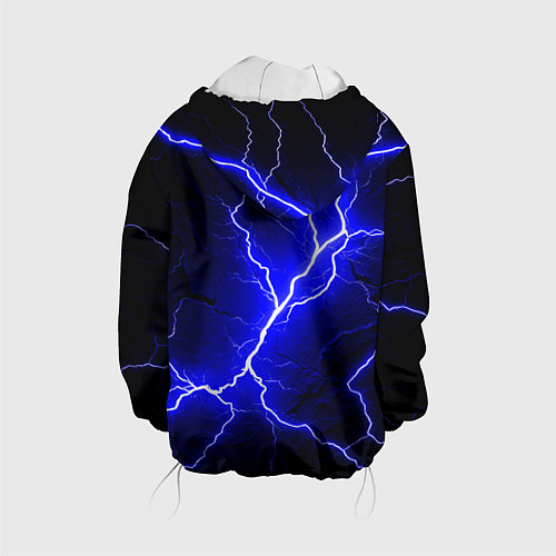Детская куртка Color blue black / 3D-Белый – фото 2