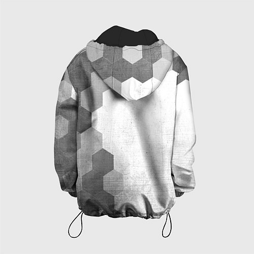 Детская куртка JAC - white gradient по-вертикали / 3D-Черный – фото 2