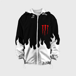 Детская куртка Monster energy red logo