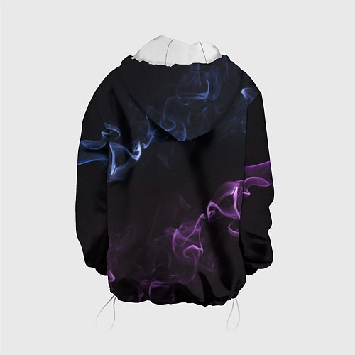 Детская куртка Color black blue pink / 3D-Белый – фото 2