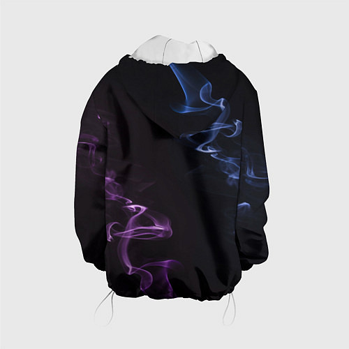Детская куртка Color black blue pink / 3D-Белый – фото 2