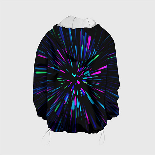 Детская куртка Neon rods / 3D-Белый – фото 2