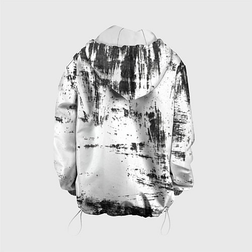 Детская куртка Color black and white / 3D-Белый – фото 2