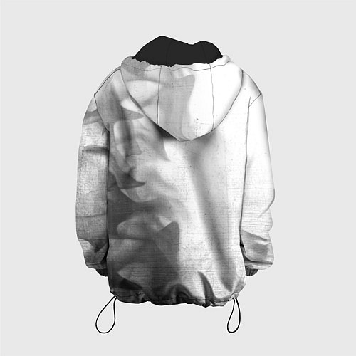 Детская куртка Infiniti - white gradient по-вертикали / 3D-Черный – фото 2