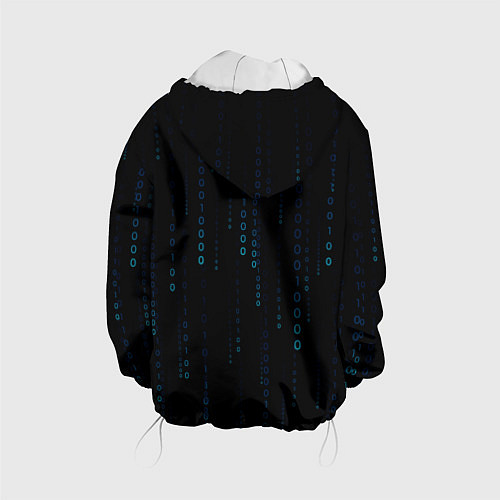 Детская куртка Color black blue / 3D-Белый – фото 2