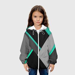 Куртка с капюшоном детская Multicoloured, цвет: 3D-белый — фото 2