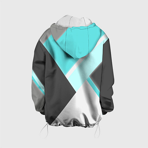Детская куртка Color black blue / 3D-Белый – фото 2