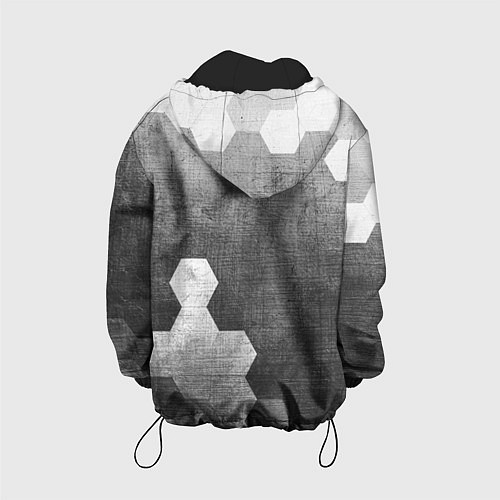 Детская куртка Changan - grey gradient вертикально / 3D-Черный – фото 2