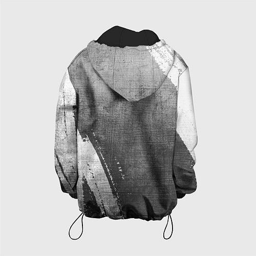 Детская куртка Ajax - grey gradient вертикально / 3D-Черный – фото 2