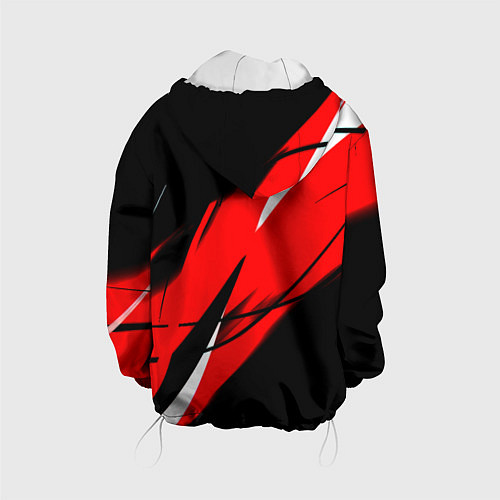 Детская куртка Real Madrid текстура / 3D-Белый – фото 2