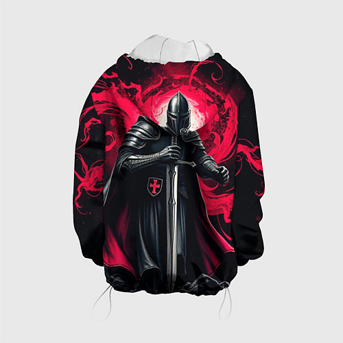 Детская куртка Рыцарь-крестоносец ордена красной звезды / 3D-Белый – фото 2