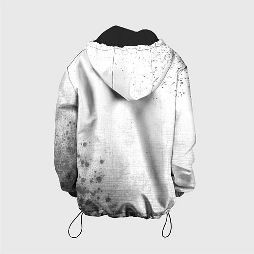 Детская куртка Ajax - white gradient вертикально / 3D-Черный – фото 2