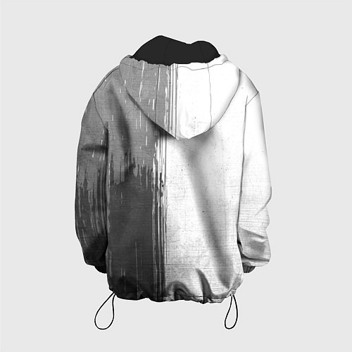 Детская куртка Valorant - white gradient по-вертикали / 3D-Черный – фото 2