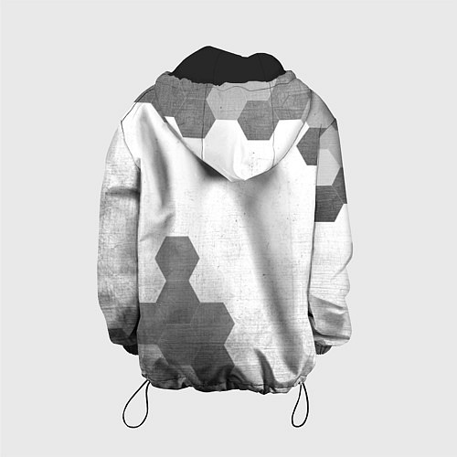 Детская куртка Zotye - white gradient вертикально / 3D-Черный – фото 2