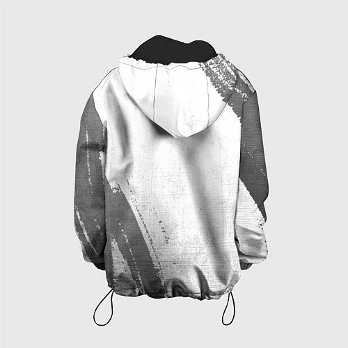 Детская куртка Exeed - white gradient вертикально / 3D-Черный – фото 2