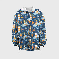 Детская куртка Маяк в облаках