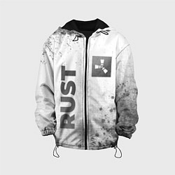 Детская куртка Rust - white gradient вертикально