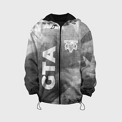 Детская куртка GTA - grey gradient вертикально